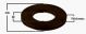 BBTW040064002 | BB-16 Sintered Iron/Copper Washer | 1-1/4 ID x 2 OD x 1/16 THICK
